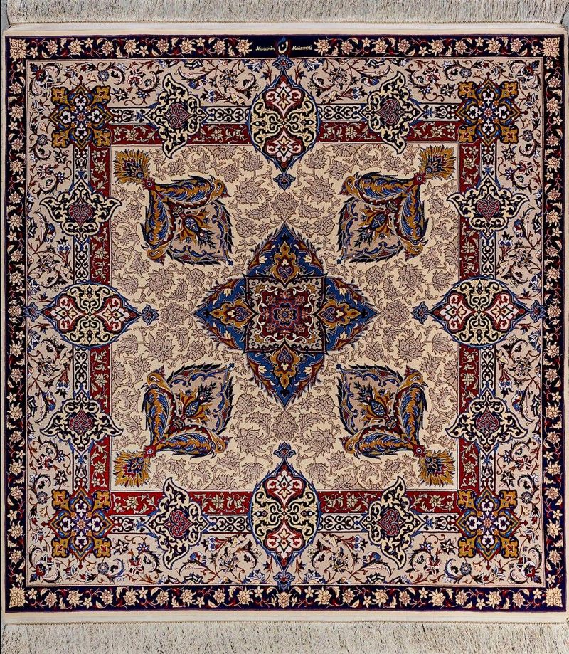 مرغ شیدا فرش دستباف فازنین معتمدی مرغ شیدا