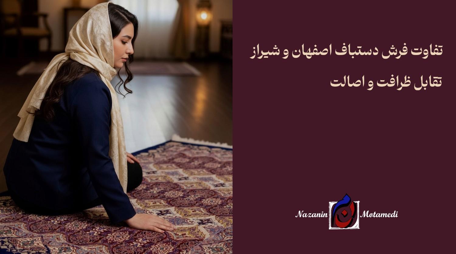 تفاوت فرش دستباف اصفهان و شیراز